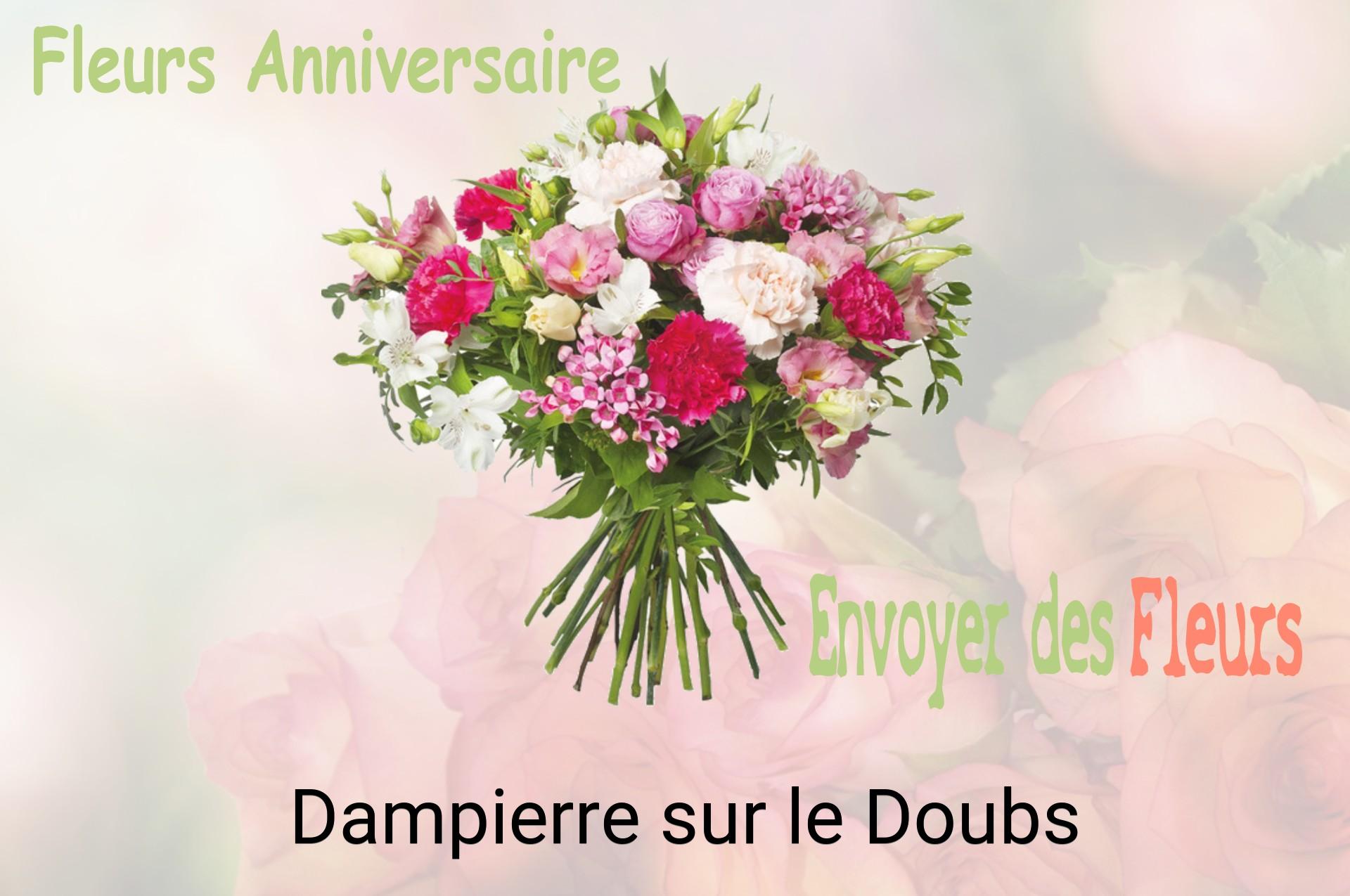 Bouquet de fleurs d’anniversaire livré à Dampierre-sur-le-Doubs